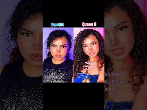 POV : The Queen B thought she could bu!ly the new girl… and it backfired 👀👑 #duet #queenbee