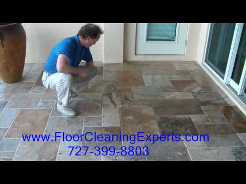 St Petersburg Outdoor Travertine Color Enhaced  & Sealed with Drytreat Stainproof.MP4