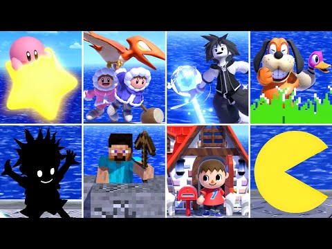Super Smash Bros. Ultimate - All Characters Entrance Animations (DLC Included)