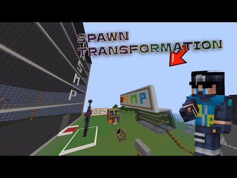 EPIC Minecraft Spawn Transformation!