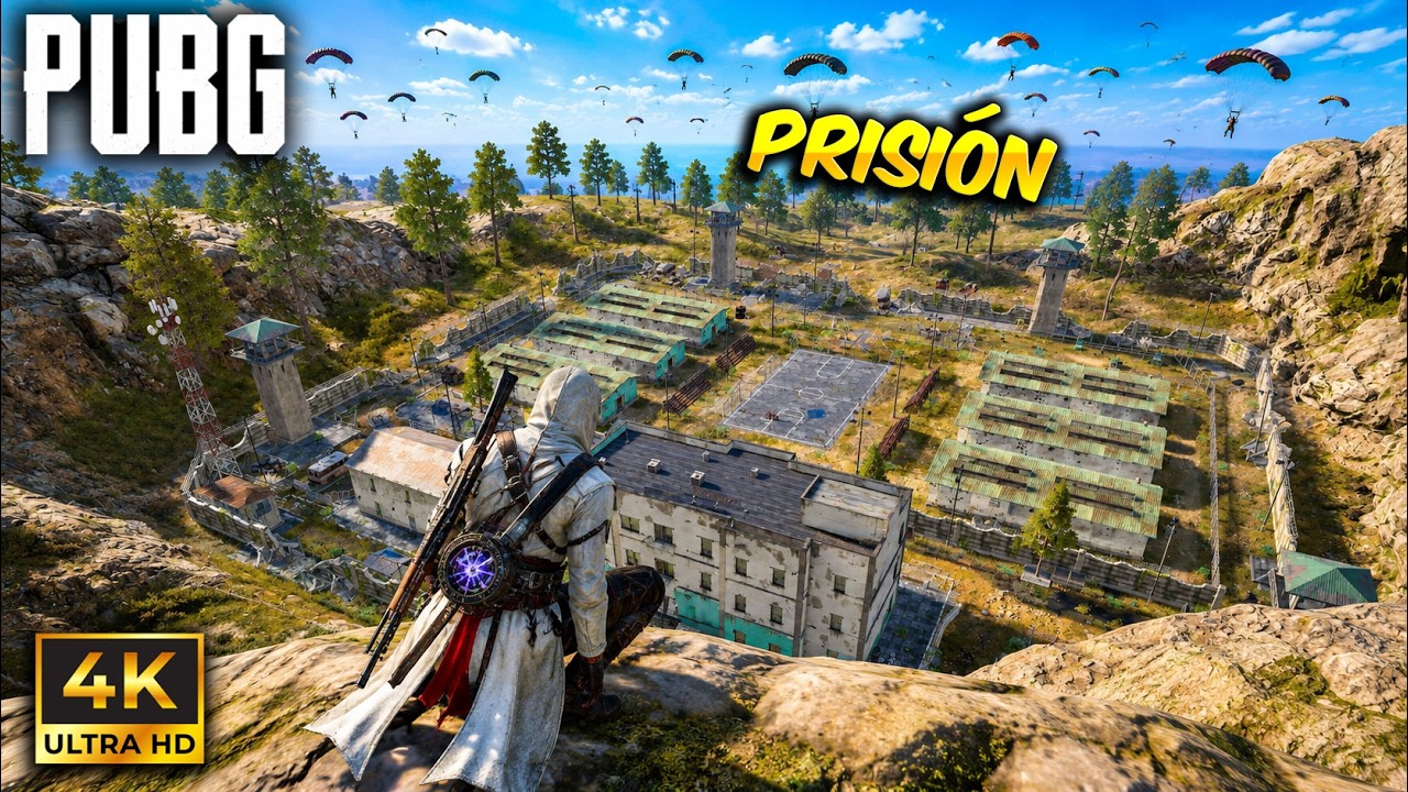 PUBG PC : LA PRISION de ERANGEL - TPP GAMEPLAY GRAFICOS al MAXIMO!