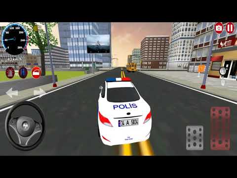 Car games - Android games - Police cars 2021- 3D driving simulator