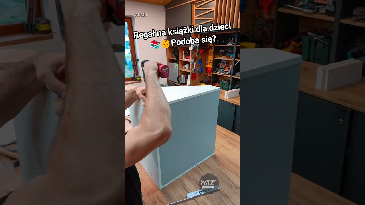 Regał na książki dla Dzieci 👶#shorts
