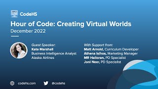 Hour of Code: Creating Virtual Worlds thumbnail
