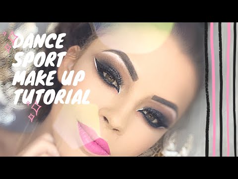 DANCE MAKE UP TUTORIAL: Competition look Marie Denigot