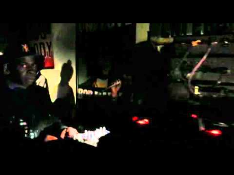 Entebbe sounds playing hail rastafari with ras tuffy irie performing on the mic.(2)