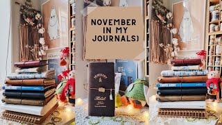 November in my journals (2025).