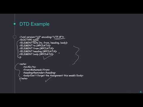 #2 What is DTD? | XML DTD | شرح بالعربي