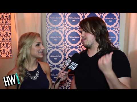 Caleb Johnson Talks Musical Inspiration & Judge Feedback! (AMERICAN IDOL TOP 13)