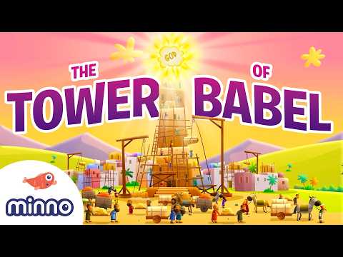 How God Stopped Them from Building a GIANT Tower 🛑 | Bible Stories for Kids - Bible Stories, Kingdom Kids Zone - Minno - Bible Stories for Kids