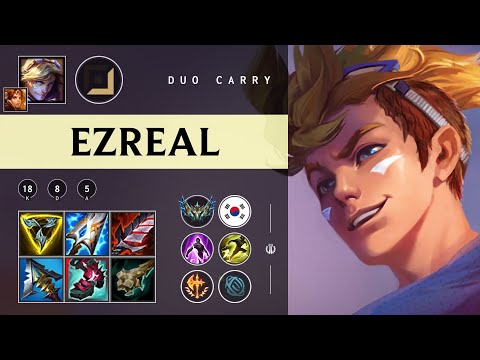 Ezreal ADC vs Ziggs - KR Challenger Patch 25.24