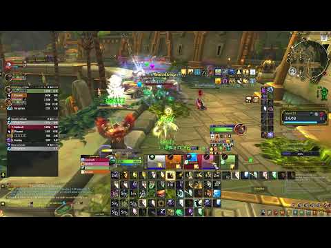 World of Warcraft mythic 23 season 3 dragonfligth Atal'Dazar priest holy healer Fortified