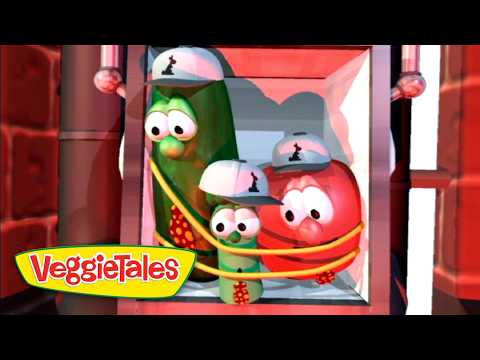 Rack, Shack, and Benny's CLOSE CALL! 😰 VeggieTales 🙏 Stand Up For What You Believe In! - Kids TV Series, Kingdom Kids Zone - VeggieTales Official