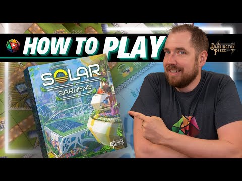 How to Play SOLAR GARDENS | Board Game Tutorial