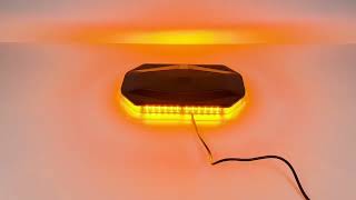 Mini LED rampa, oranžová, 12-24V, 293mm, ECE R65, magnet