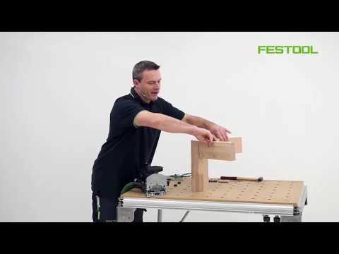 Festool TV. Выпуск 82 - Система соединений DOMINO. Разъемные угловые соединения
