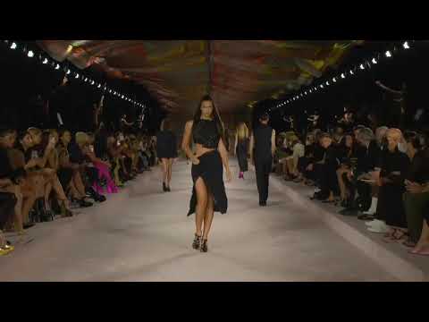 Irina Shayk, Gigi Hadid Versace SS 2022 Milan Fashion Week