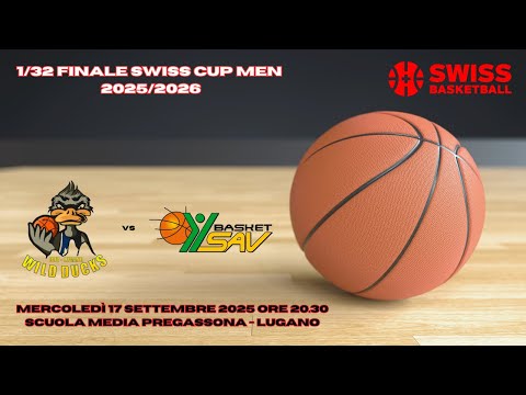 DDV Wild Ducks vs SAV Vacallo Basket