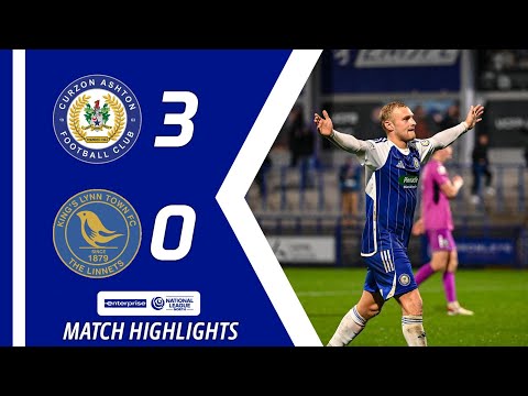 Highlights | Curzon Ashton 3-0 King's Lynn Town | Enterprise National League North