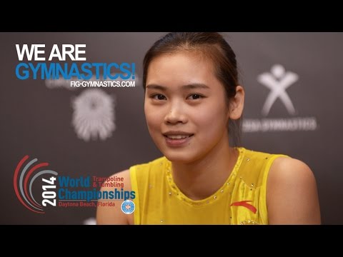 LIU Lingling (CHN) - 2014 Trampoline Worlds, Daytona Beach (USA)  - Qualifications Women