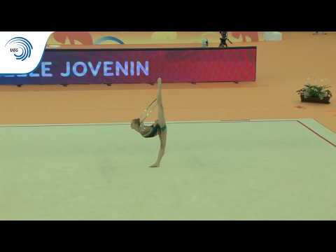 Axelle JOVENIN (FRA) - 2018 Rhythmic Europeans, all around final hoop