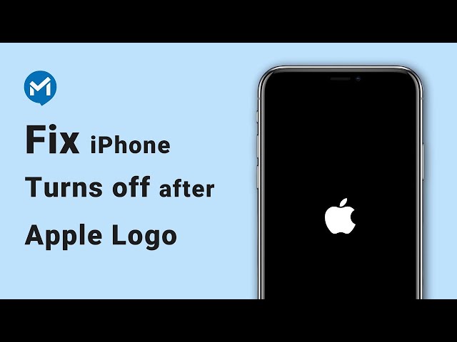 Fix iPhone Keeps Showing Apple Logo and then Turning off (iOS 14 and iPhone 12  Supported)