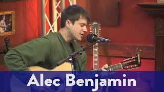 Alec Benjamin- &quot;Death of a Hero&quot; (Live)