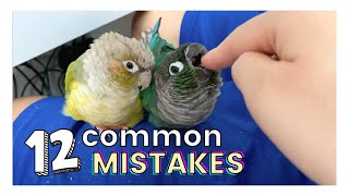 12 COMMON MISTAKES THAT BIRD OWNERS MAKE | Parrot Ownership