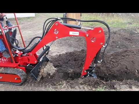 Мини экскаватор МД-3 первый гусиничный производства Украина