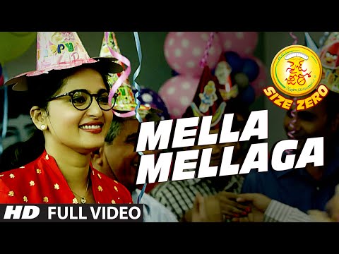 Mella Mellaga Full Video Song || Size Zero || Arya, Anushka Shetty, Sonal Chauhan || M.M Keeravaani