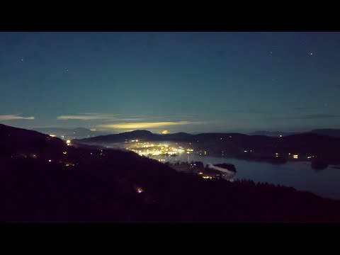 New Year’s 2023 Fireworks in Ganges on Salt Salt Spring Island, BC