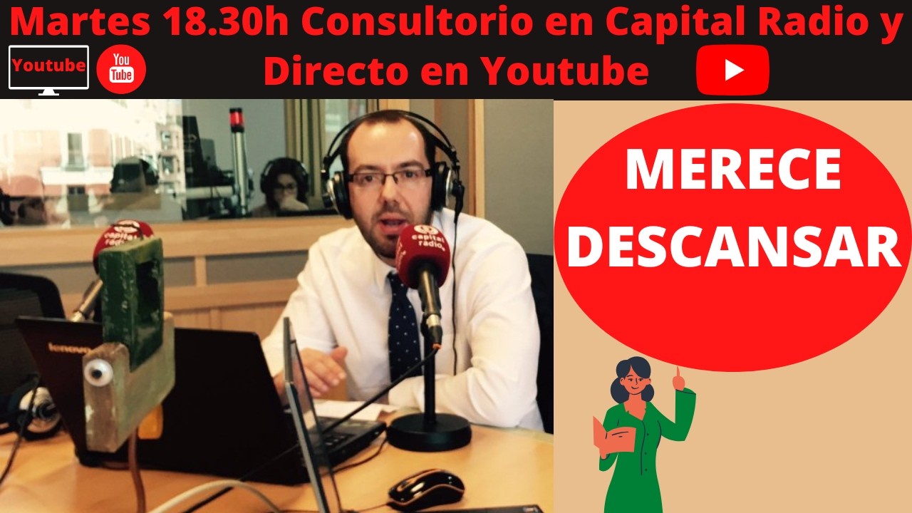 🔴MERECE DESCANSAR 👉🏽 Consultorio de BOLSA Capital Radio 📻 martes 5 de mayo con David Galán