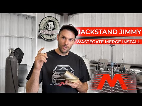 Jackstand Jimmy Installs and Talks Through the Wastegate Merge - How To Twin Turbo, Gate, Merge