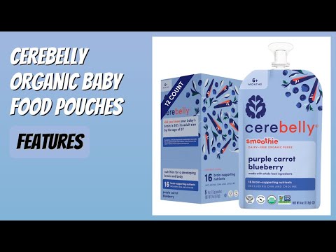 REVIEW (2026): Cerebelly Organic Baby Food Pouches. Features