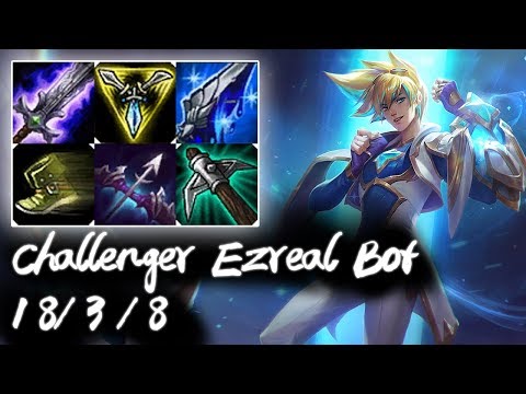 Challenger Ezreal Bot vs Tristana | Korea High Elo Replays