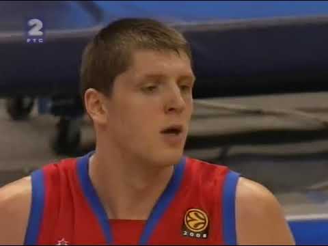 Euroliga 2008-09 - četvrtfinale - CSKA - Partizan - 1. meč