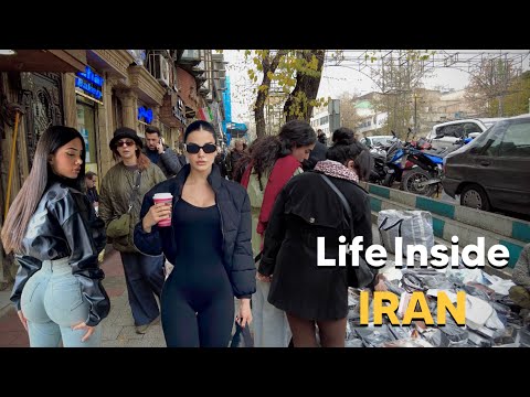 IRAN Walking Tour | This Is the Real Mood of Tehran Today 🇮🇷