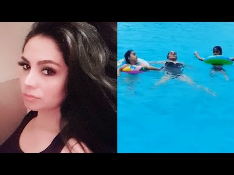 Muğənni Sevda Sanaliyeva Hovuzda övladları ilə belə istirahət edib əyləndi!