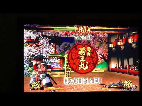 Samurai showdown Haohmaru vs Iroha