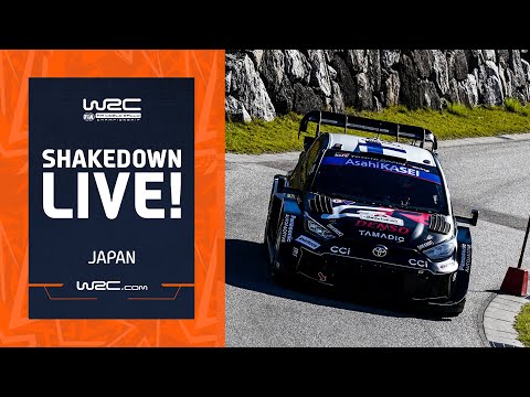 🔴 Shakedown LIVE | WRC FORUM8 Rally Japan 2025