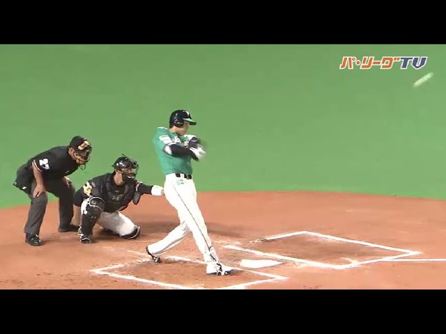 陽・中田・大谷・レアード ファイターズ主軸がそろい踏みの一発