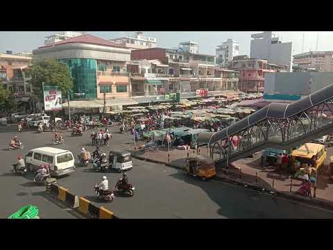 ផ្សារដើមគរមើលពីលើ​ doeum kor market 2021