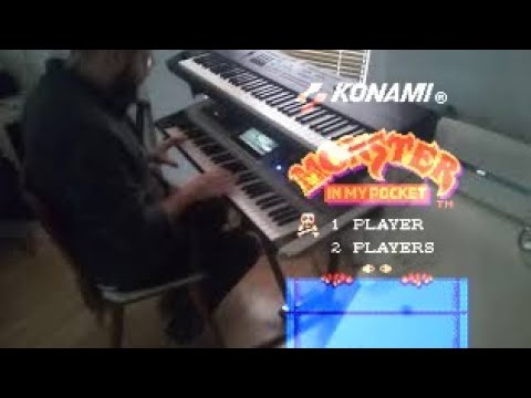 Monster in my pocket, NES soundtrack, keyboard 🎹 cover
