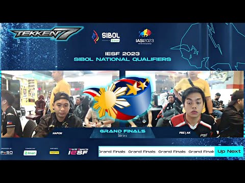 TEKKEN 7 🇵🇭SIBOL 2023 IESF QUALIFIERS GRANDFINALS : AK VS HAPON