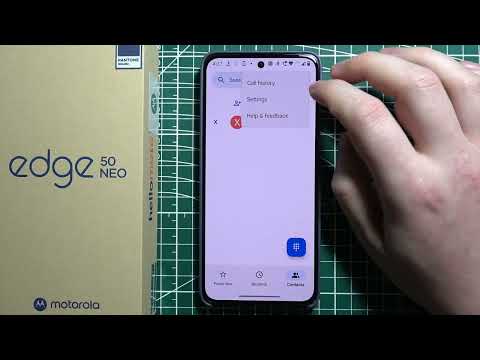 Motorola Edge 50 Neo How to Mute Dial Pad Tones