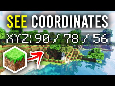 Minecraft Java How To See Coordinates