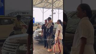 #RamCharan, Upasana, Klin Kara Konidela were spotted at the airport heading on vacation | Gulte.com
