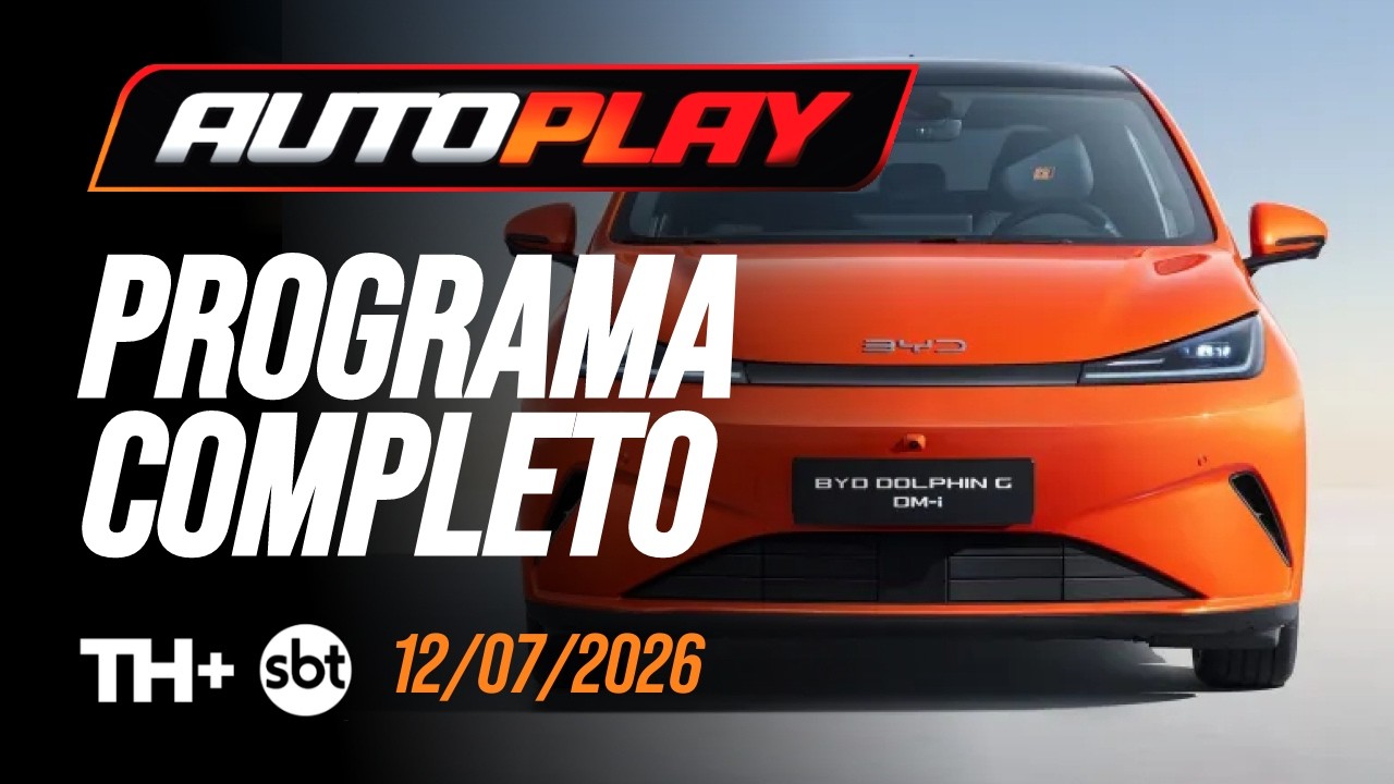 AUTO PLAY - Programa Completo - 12/07/2026 - TH+ SBT | PGM Nº 459 - Dolphin, Kombi ,Accord e DenzaZ