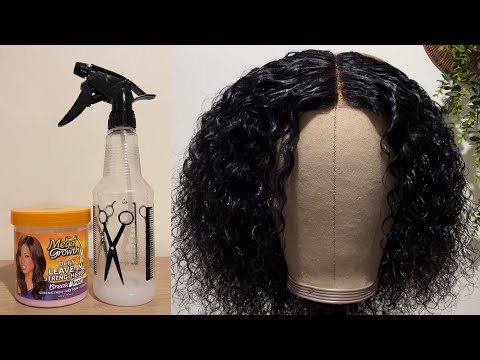 Maintain Your Wig Curls Using Mega Growth Leave In...