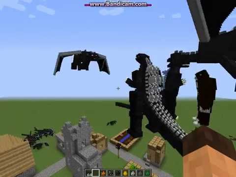 Minecraft Godzilla Mod Update part 1 of 2